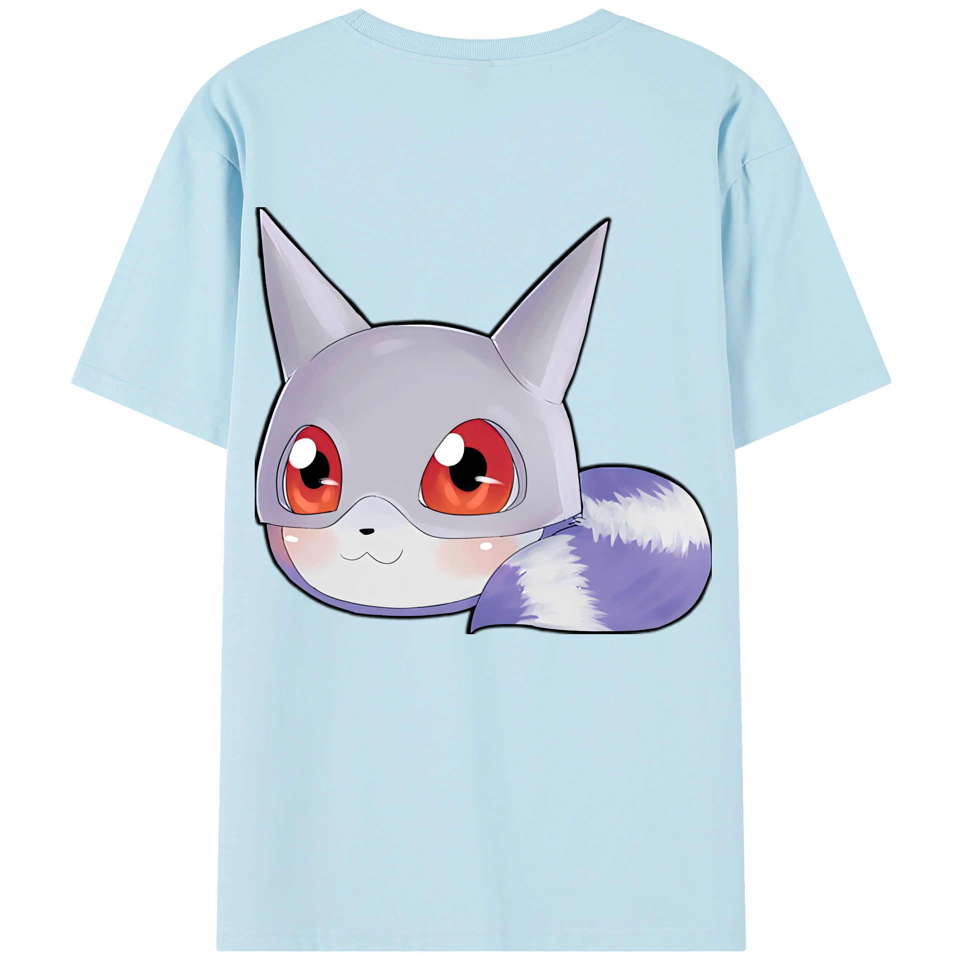 （画像用） Digimon デジタルモンスター/デジモン 綿100％半袖Tシャツ（背面プリント）